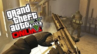 GTA 5 PS4 - First Person Mode Gameplay (Grand Theft Auto V PS4 Gameplay)