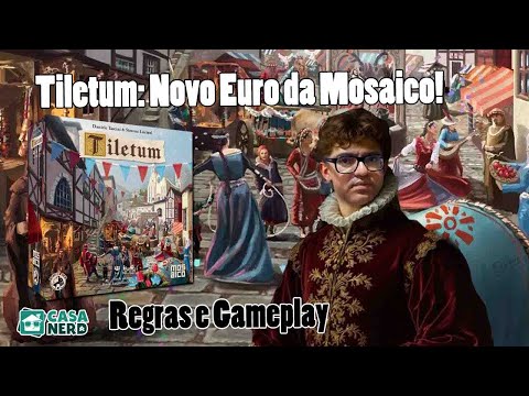 Tiletum (Lançamento Mosaico Jogos) — Regras + Gameplay Completo