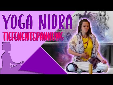 YOGA Nidra - Tiefenentspannung mit Stefanie - Yoga Vidya Live  13:00 - 22.03.2021