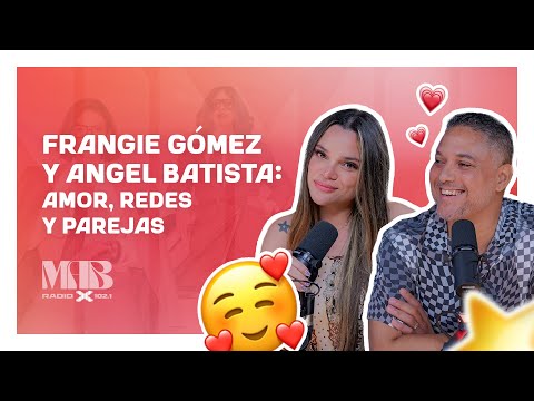 Frangie Gómez y Angel Batista Amor, redes, pareja