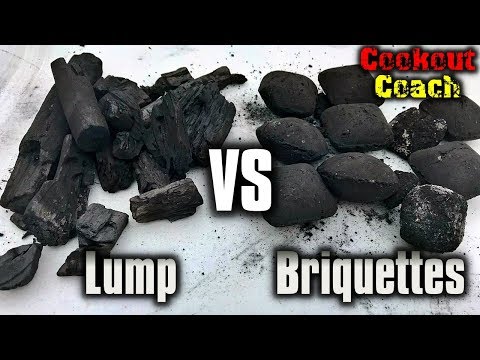 Lump Charcoal VS.  Charcoal Briquettes