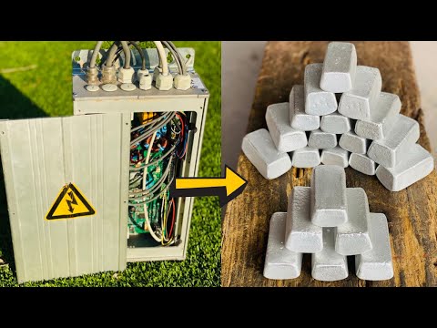 Pure Metal Dumpster Dive - Bulk Bars - ASMR Metal Melting - BigStackD - Trash To Treasure Copper AL