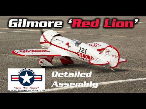 Legend Hobby /Seagull Models GILMORE RED LION RACER 33cc - Golden Era Racer | HobbyView