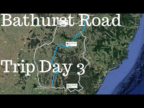 Bathurst Road Trip - Tamworth to Bathurst - Via Back Roads and Mountain passes