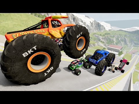 Epic High Speed Jumps LIVE  #7 | BeamNG Drive - Griff's Garage