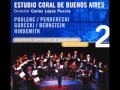 Estudio Coral de Buenos Aires, Leonard Bernstein Missa Brevis, Benedictus CD 2 /14