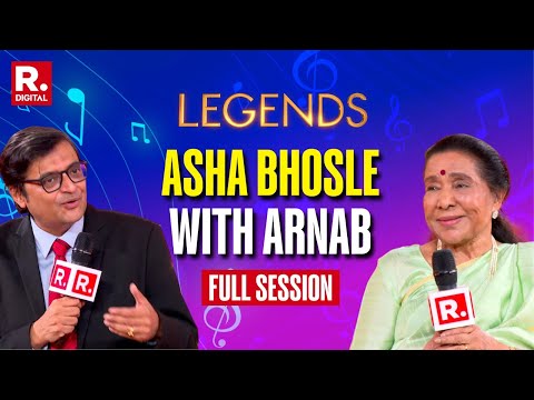 Asha Bhosle's Inspirational And Eye-Opening Interview On ‘Legends’ With Arnab Goswami