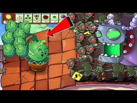 999 Cabbage-pult vs 99 Gargantuar + Zomboss Plants vs Zombies Battle