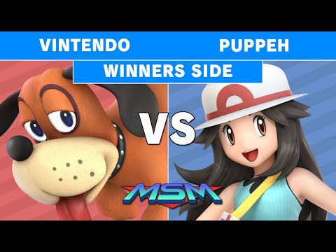 MSM 205 - Vintendo (Duck Hunt) vs Puppeh (Pokemon Trainer) Winners Side - Smash Ultimate