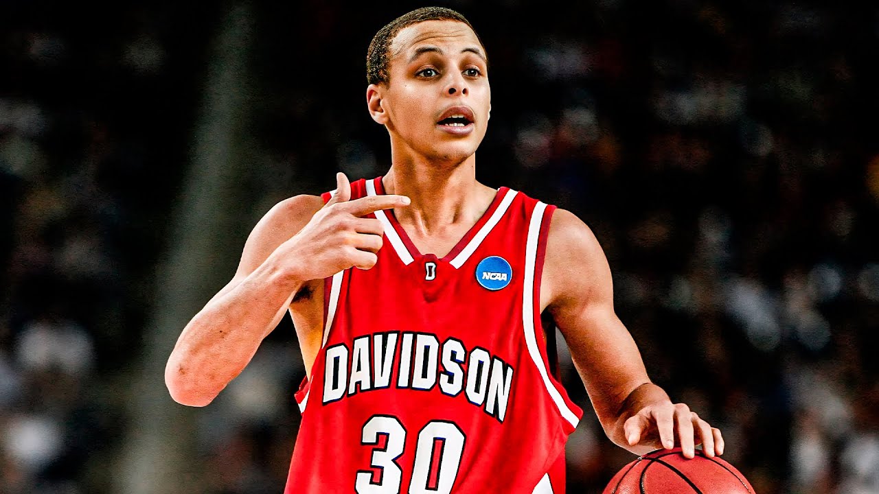 Como foi Stephen Curry na Faculdade de Davidson?