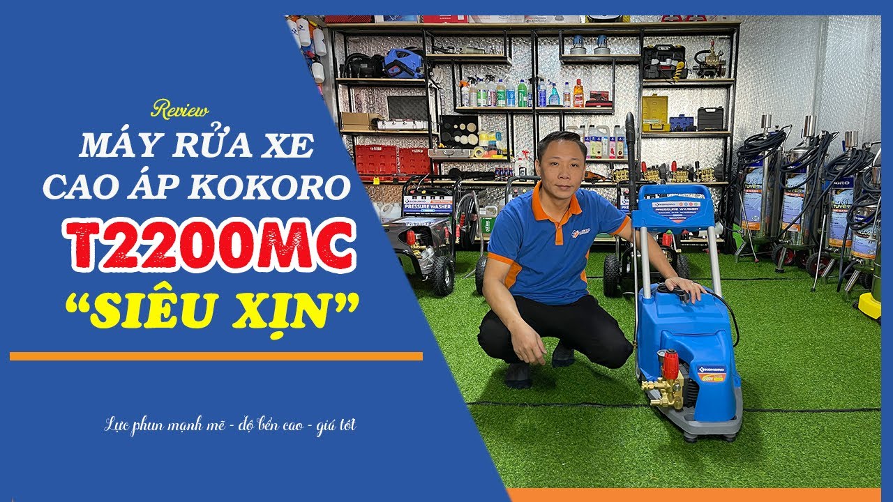 Mẫu Máy Rửa Xe Cao Áp 1 Pha “HOT NHẤT “ hiện nay 10