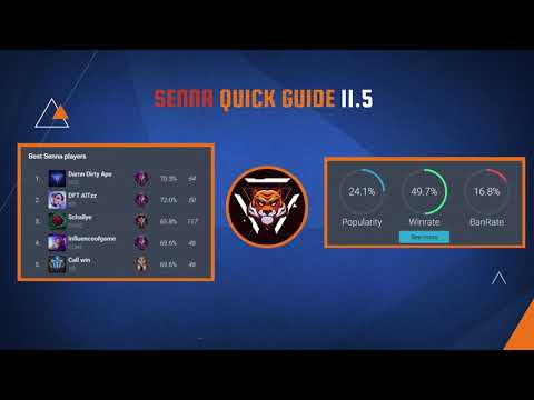 SENNA GUIDE 11.3 | Item order & Build | League Tips & Tricks | Turbo Smurf EUW