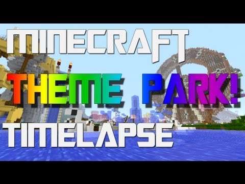 Crazy Minecraft Theme Park Timelapse!