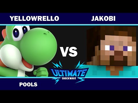 USW 121 - APLE | YellowRello (Yoshi) VS DBE | Jakobi (Steve) - Pools - SSBU Ultimate