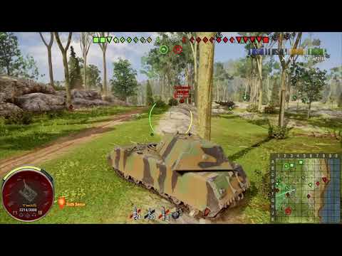 World of Tanks Console PS4 Pro - Maus carry... Almost