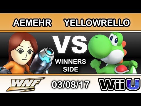 WNF 1.4 - Kh | AEMehr (Mii Gunner) Vs. YellowRello (Yoshi) Winners Side - Smash Wii U