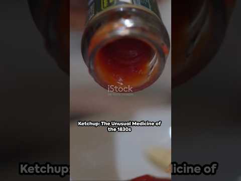 Ketchup: The Unusual Medicine of the 1830s #shorts
