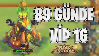 89 GÜNDE VİP 16 NASIL BİTİRİLDİ? HESAP SAHİBİ NE KADAR YATIRIM YAPTI? - Rise of 
