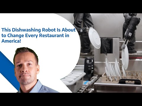 Dieser Geschirrspülroboter wird jedes Restaurant in Amerika verändern.