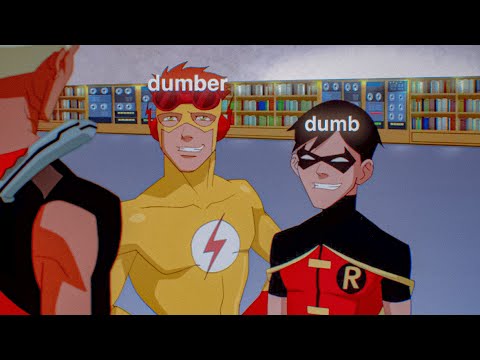 robin and kid flash being chaotic together