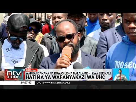 Vyama vya wahudumu wa afya vyashinikiza serikali kuajiri wafanyakazi wa UHC kwa kandarasi za kudumu