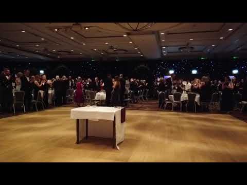 Robert Burns Live performs the Haggis Address at the Police Scotland Burns Supper