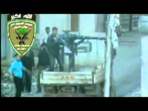 استهداف نقاط تمركز قوات النظام في كتيبة الهندسة في حمص بواسطة الرشاشات الثقيلة من قبل كتيبة الحمزة