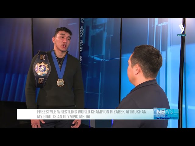 Күрестен Әлем чемпионы Р.Айтмұхан енді олемпиада жүлдесінен дәмелі