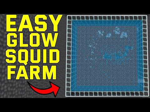 Is HaakonPlayer77's glow squid farm the most efficient design for Minecraft 1.21?