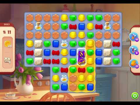 HomeScapes Level 9663 no boosters (9713 for other countries)