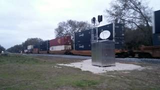 preview picture of video 'CSX Q170-28 through Belleview 2/28/2015'