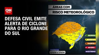 Vídeo: Previsão do Tempo: Risco de temporais em várias partes do país | CNN NOVO DIA