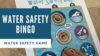 GAME: Water Safety Bingo