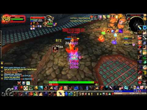 ✔ Shikaote - 1vs2 Arena Fury Warrior PVP MoP Cataclysm 85 World of Warcraft 4.3