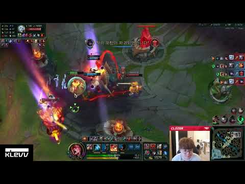 T1 Clozer Stream | LOL | Korea Master | Lee Sin