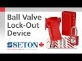 Ball Valve Lockout Device Installation