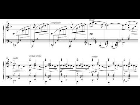 Page d'album by Debussy (ABRSM 2021 & 22 Grade 6 B:2)