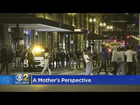Mother says teenage son went out just to enjoy downtown Saturday, then got shot