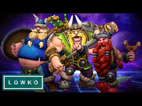 Heroes of the Storm: INSANE Match - The Lost Vikings Gameplay!