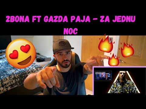 2Bona Ft Gazda Paja - Za Jednu Noc | REACTION | Balkan Music