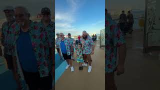 Day 1 of our first family cruise! #RoyalCaribbean #OasisOfTheSeas #HorizonTransportation #Florida