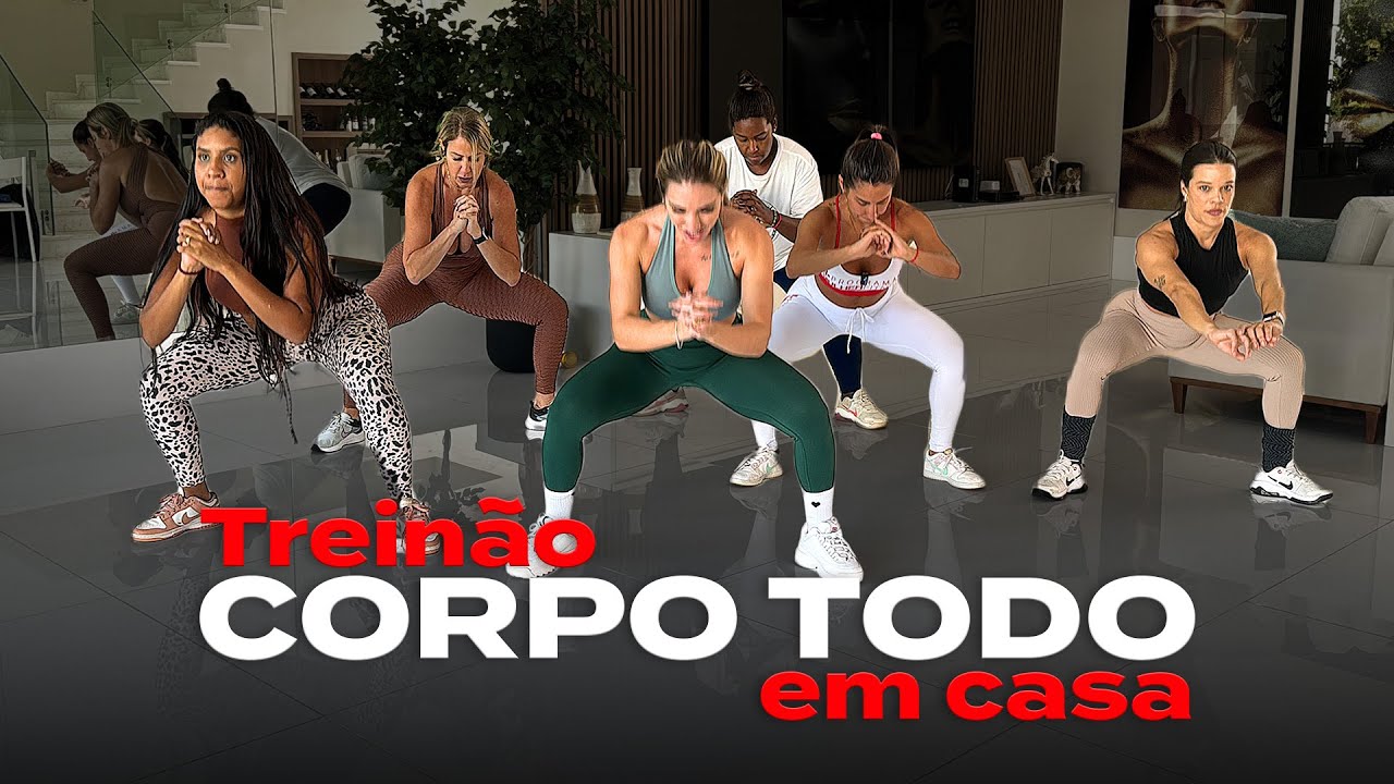 COLOQUEI TODAS AS MINHAS AMIGAS PARA SOFRER NESSE TREINO DE CORPO TODO!