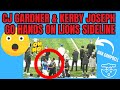 Kerby Joseph Goes Ballistic On The Sideline ~ Exclusive Footage Inside