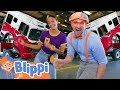 Blippi and Meekah Visit GIGANTIC FIRETRUCKS! | Best Friend Adventures | Educational Videos for Kids