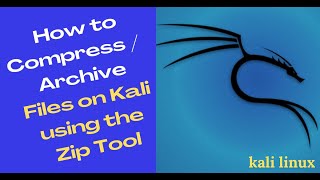 How To Compress / Archive Files in Kali Linux