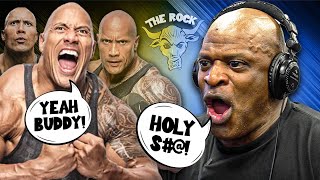The Rock SHOUTS OUT Ronnie Coleman! *MUST SEE REACTION*