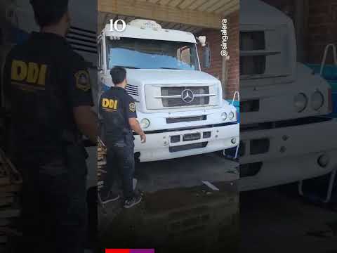 Recuperaron en el conurbano un segundo camión robado tras un asalto en Baradero