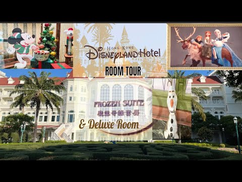 HK DisneyLand Hotel Frozen Suite and Deluxe Room Tour & Glimpse of the Surroundings | Ceres Vlogs