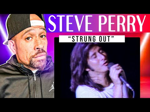 Rapper FIRST time REACTION to Steve Perry - Strung Out! I did not expect that at ALL....
