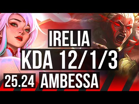 IRELIA vs AMBESSA (TOP) | 12/1/3 | KR Challenger | 25.24